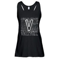 Volleyball Volleyball Gift Volleyball Ladies Essential Flowy Tank