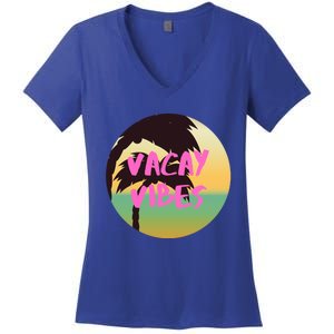 Vacay Vibes Gift Women's V-Neck T-Shirt