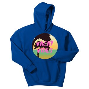 Vacay Vibes Gift Kids Hoodie