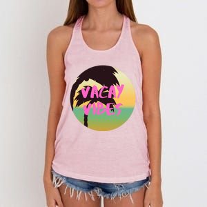 Vacay Vibes Gift Women's Knotted Racerback Tank