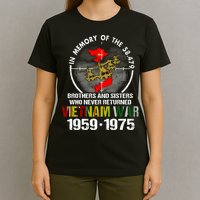Vietnam Veteran Gift Memory Brothers And Sisters Never Returned T-Shirt
