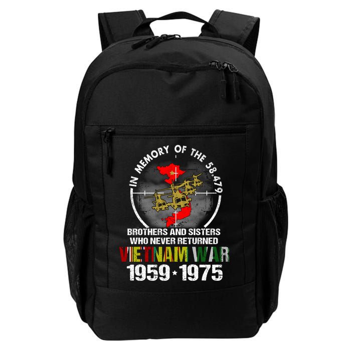 Vietnam Veteran Gift Memory Brothers And Sisters Never Returned Backpack