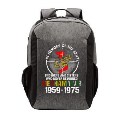 Vietnam Veteran Gift Memory Brothers And Sisters Never Returned Vector Backpack