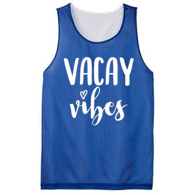 Vacay Vibes Gift Mesh Reversible Basketball Jersey Tank