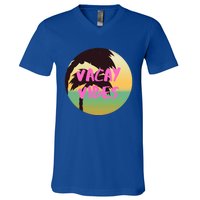 Vacay Vibes Gift V-Neck T-Shirt