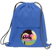 Vacay Vibes Gift Sweatshirt Cinch Pack Bag