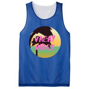 Vacay Vibes Gift Mesh Reversible Basketball Jersey Tank