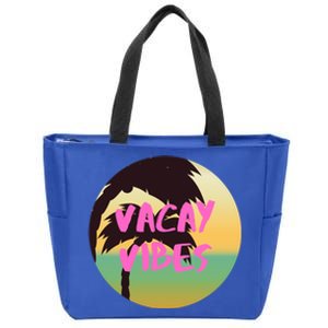 Vacay Vibes Gift Zip Tote Bag