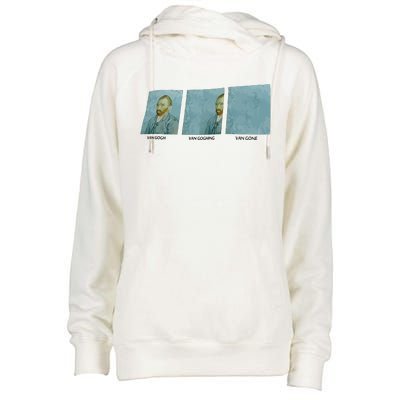 Vincent Van Gogh Womens Funnel Neck Pullover Hood