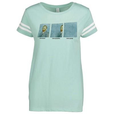 Vincent Van Gogh Enza Ladies Jersey Football T-Shirt