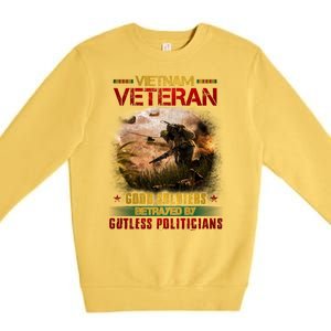 Vietnam Veteran Good Soldiers Republic Of Vietnam Premium Crewneck Sweatshirt