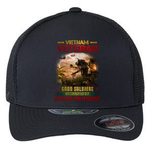 Vietnam Veteran Good Soldiers Republic Of Vietnam Flexfit Unipanel Trucker Cap