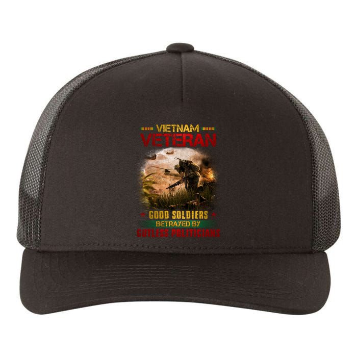 Vietnam Veteran Good Soldiers Republic Of Vietnam Yupoong Adult 5-Panel Trucker Hat