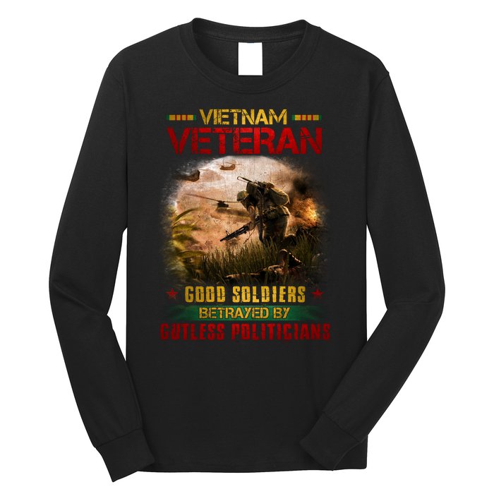 Vietnam Veteran Good Soldiers Republic Of Vietnam Long Sleeve Shirt