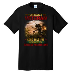 Vietnam Veteran Good Soldiers Republic Of Vietnam Tall T-Shirt