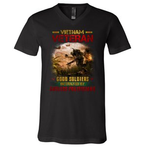 Vietnam Veteran Good Soldiers Republic Of Vietnam V-Neck T-Shirt