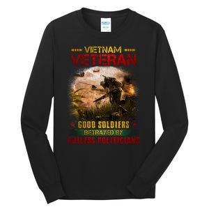 Vietnam Veteran Good Soldiers Republic Of Vietnam Tall Long Sleeve T-Shirt