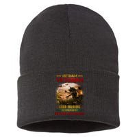 Vietnam Veteran Good Soldiers Republic Of Vietnam Sustainable Knit Beanie