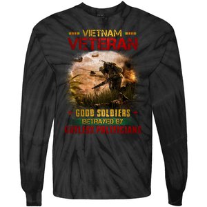 Vietnam Veteran Good Soldiers Republic Of Vietnam Tie-Dye Long Sleeve Shirt