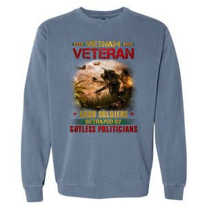 Vietnam Veteran Good Soldiers Republic Of Vietnam Garment-Dyed Sweatshirt