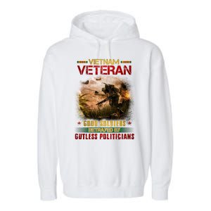 Vietnam Veteran Good Soldiers Republic Of Vietnam Garment-Dyed Fleece Hoodie