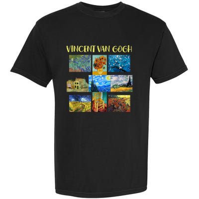 Vincent Van Gogh Masterpiece Art Apparel Garment-Dyed Heavyweight T-Shirt