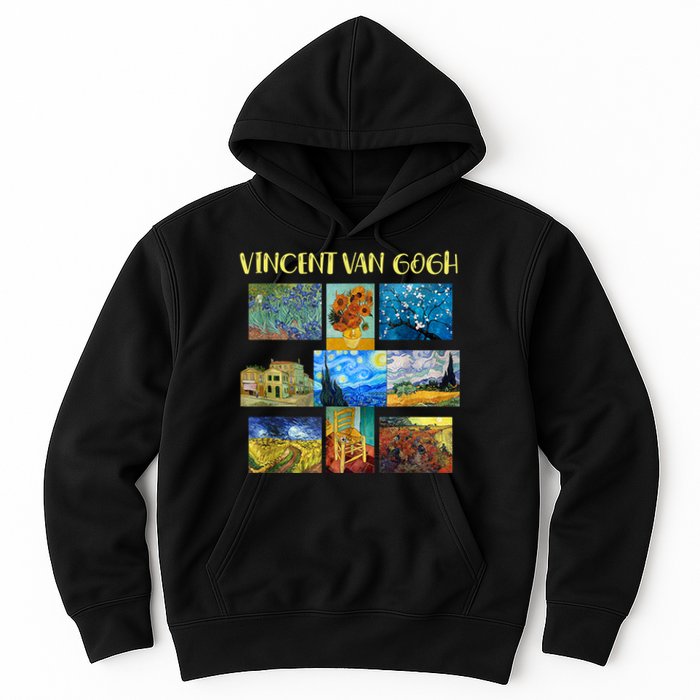 Vincent Van Gogh Masterpiece Art Apparel Hoodie