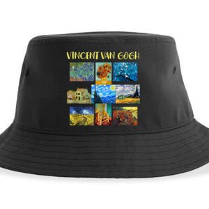 Vincent Van Gogh Masterpiece Art Apparel Sustainable Bucket Hat