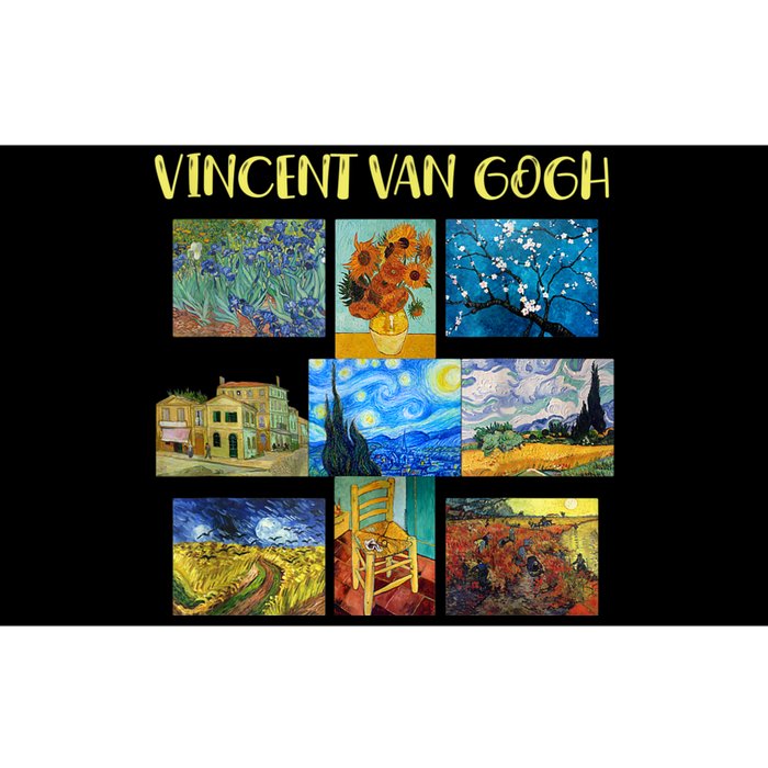 Vincent Van Gogh Masterpiece Art Apparel Bumper Sticker