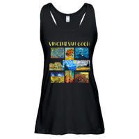 Vincent Van Gogh Masterpiece Art Apparel Ladies Essential Flowy Tank