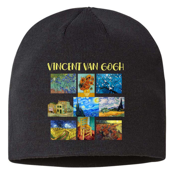 Vincent Van Gogh Masterpiece Art Apparel Sustainable Beanie