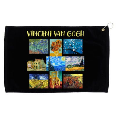 Vincent Van Gogh Masterpiece Art Apparel Grommeted Golf Towel