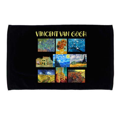 Vincent Van Gogh Masterpiece Art Apparel Microfiber Hand Towel