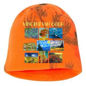 Vincent Van Gogh Masterpiece Art Apparel Kati - Camo Knit Beanie