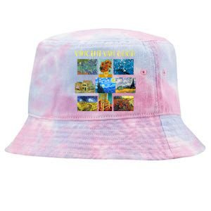 Vincent Van Gogh Masterpiece Art Apparel Tie-Dyed Bucket Hat