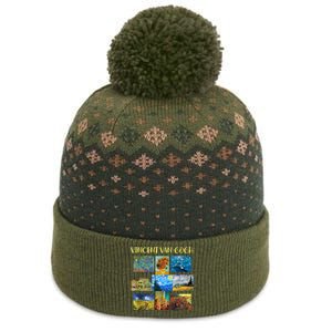 Vincent Van Gogh Masterpiece Art Apparel The Baniff Cuffed Pom Beanie