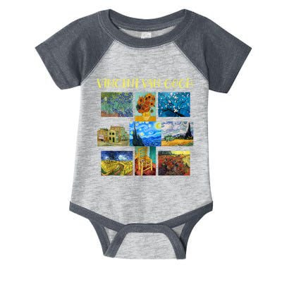 Vincent Van Gogh Masterpiece Art Apparel Infant Baby Jersey Bodysuit