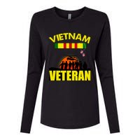 Vietnam Veterans Grumpy Old Vietnam Veteran Womens Cotton Relaxed Long Sleeve T-Shirt