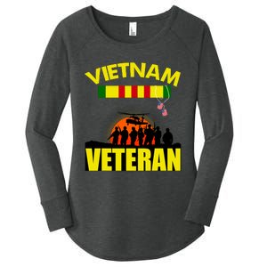 Vietnam Veterans Grumpy Old Vietnam Veteran Women's Perfect Tri Tunic Long Sleeve Shirt