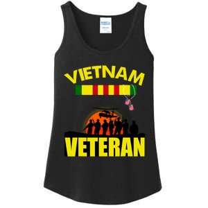 Vietnam Veterans Grumpy Old Vietnam Veteran Ladies Essential Tank