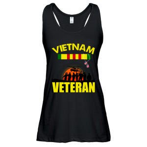 Vietnam Veterans Grumpy Old Vietnam Veteran Ladies Essential Flowy Tank