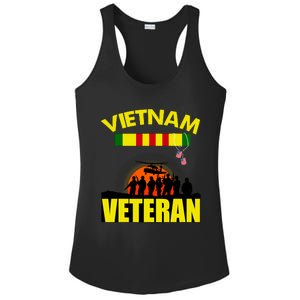 Vietnam Veterans Grumpy Old Vietnam Veteran Ladies PosiCharge Competitor Racerback Tank