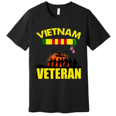 Vietnam Veterans Grumpy Old Vietnam Veteran Premium T-Shirt