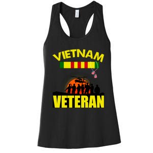 Vietnam Veterans Grumpy Old Vietnam Veteran Women's Racerback Tank