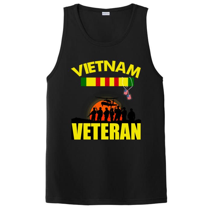 Vietnam Veterans Grumpy Old Vietnam Veteran PosiCharge Competitor Tank