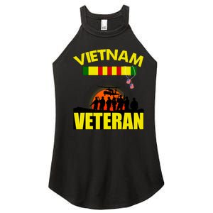 Vietnam Veterans Grumpy Old Vietnam Veteran Women's Perfect Tri Rocker Tank