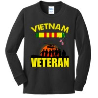 Vietnam Veterans Grumpy Old Vietnam Veteran Kids Long Sleeve Shirt