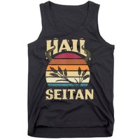 Vaganism Vegetarian Hail Seitan Joke Tank Top