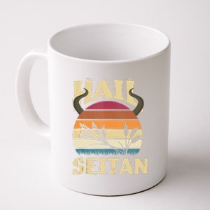 Vaganism Vegetarian Hail Seitan Joke Coffee Mug