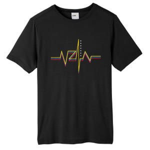 Venezuela Vzla Heart Flag Tall Fusion ChromaSoft Performance T-Shirt